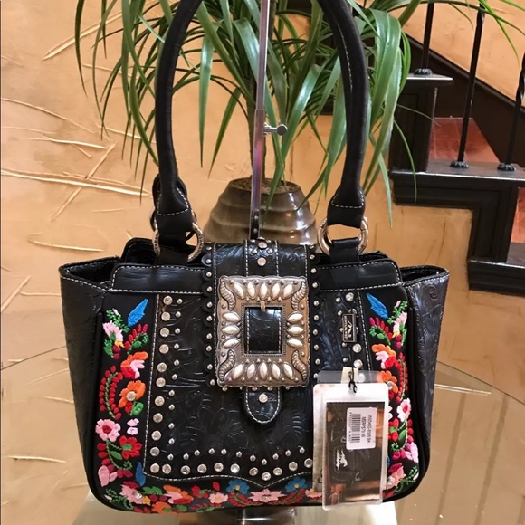 Montana West Handbags - Montana West Buckle Concealed Handgun Tote bag